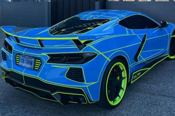 Αυτή η Corvette C8 μοιάζει σαν να ταξίδεψε από το μακρινό μέλλον (photos)