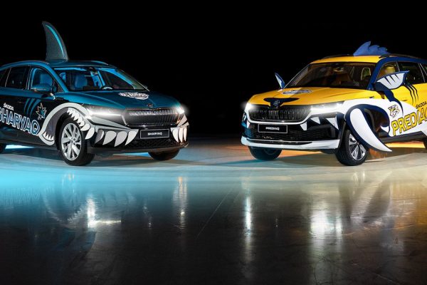 Τα Skoda Enyaq και Kodiaq μεταμφιέζονται σε… μασκότ (photos)