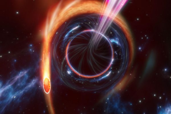 Έντυπωσιακή φωτογραφία: Ανιχνεύθηκε η πιο μακρινή μαύρη τρύπα που «καταπίνει» άστρο