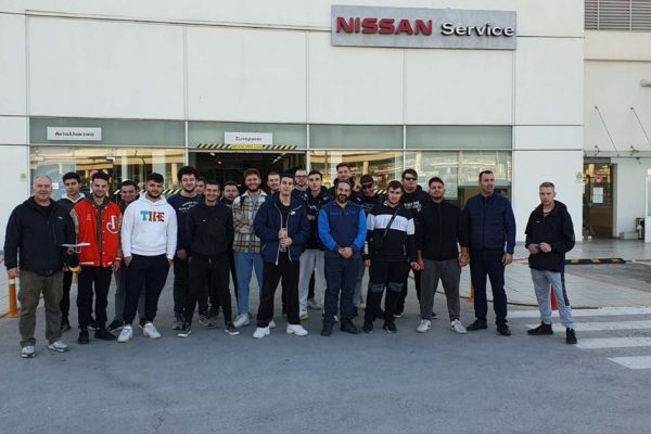 Εκπαιδευτική επίσκεψη των σπουδαστών του ΙΕΚ Σίνδου στην Nissan